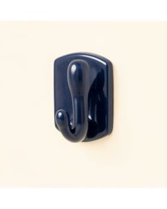 Maple Crossing Wall-Mounted Robe Hook - Navy (synthetic illustration; no displayed measurements)