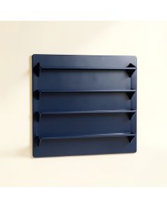 Ridge Canyon Empty Wall-Mounted Tool Organizer Panel - Navy (synthetic illustration; no displayed measurements)