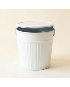 Fern Brook Closed Garden Compost Bin - White (synthetic illustration; no displayed measurements)