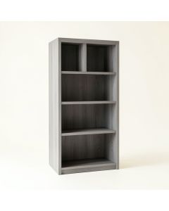 Summit Falls Freestanding Bookcase - Gray (synthetic illustration; no displayed measurements)