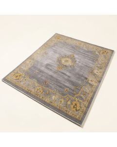 Balderas Gray/Gold Rug (synthetic illustration; no displayed measurements)