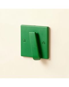Juniper Bridge Wall-Mounted Robe Hook - Green (synthetic illustration; no displayed measurements)