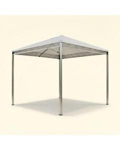 10 Ft. W X 12 Ft. D Aluminum Pergola With Canopy (synthetic illustration; no displayed measurements)