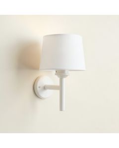 Vale Canyon Wall Sconce Mounted On A Plain Wall - White (synthetic illustration; no displayed measurements)