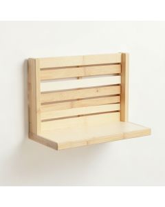 Juniper Crossing Wall-Mounted Entryway Organizer Shelf - Cream (synthetic illustration; no displayed measurements)