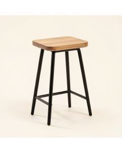 Jai Solid Wood 29.75 '' Bar Stool (synthetic illustration; no displayed measurements)