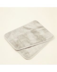 Gertie Large Premium Micro Plush Rectangle Memory Foam Non-Slip 2 Piece Bath Rug Set (synthetic illustration; no displayed measurements)