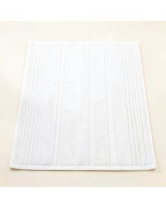 Rowan Bend Bath Mat - White (synthetic illustration; no displayed measurements)