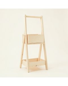 Laurel Branch Empty Vertical Garden Frame - Ivory (synthetic illustration; no displayed measurements)