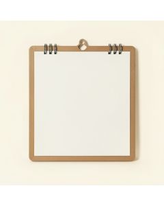 Dry Erase Monthly Calendar Memo Board (synthetic illustration; no displayed measurements)