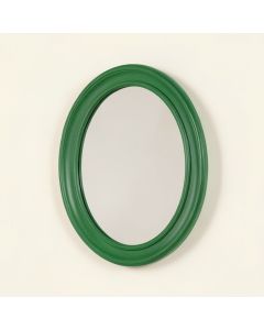 Stone Crest Framed Wall Mirror - Green (synthetic illustration; no displayed measurements)