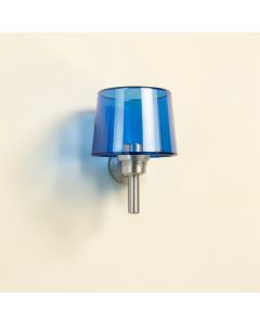 Pine Canyon Wall Sconce Mounted On A Plain Wall - Blue (synthetic illustration; no displayed measurements)