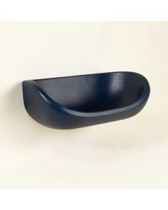 Spruce Arc Wall-Mounted Cat Perch - Navy (synthetic illustration; no displayed measurements)
