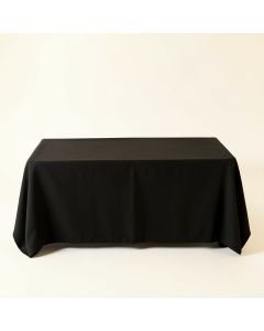 Harbor Brook Flat Bed Sheet - Black (synthetic illustration; no displayed measurements)
