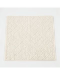 Fern Bend Bath Mat - Cream (synthetic illustration; no displayed measurements)