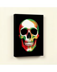`` Mexican Skull '' By Nicklas Gustafsson Graphic Art On Canvas (synthetic illustration; no displayed measurements)