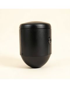 Nazarene Black 1 - Bulb Outdoor Bulkhead Light (synthetic illustration; no displayed measurements)