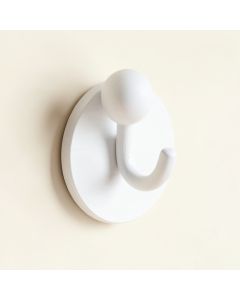 Olive Canyon Wall-Mounted Robe Hook - White (synthetic illustration; no displayed measurements)