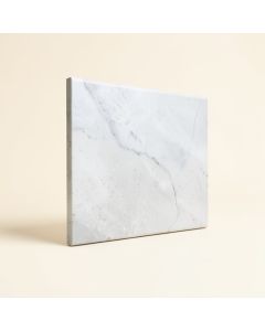 Karra Carrara 3 '' X 6 '' Ceramic Stone Look Subway Tile (synthetic illustration; no displayed measurements)