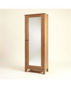Free Standing Jewelry Armoire With Mirror (synthetic illustration; no displayed measurements)