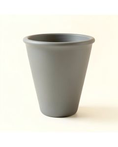 Briar Dale Empty Railing Planter With Integral Brackets - Gray (synthetic illustration; no displayed measurements)