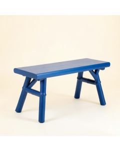 Vale Crest Indoor Bench - Blue (synthetic illustration; no displayed measurements)