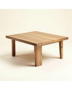 Amias Solid Wood Solid Coffee Table (synthetic illustration; no displayed measurements)
