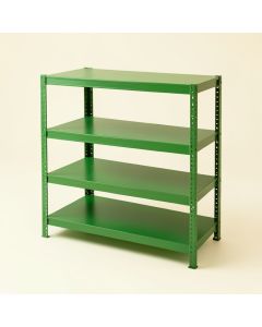 Field Edge Desktop Shelving Unit - Green (synthetic illustration; no displayed measurements)