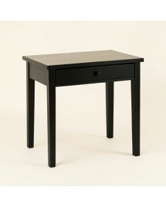 Willow Bluff Small Writing Desk - Black (synthetic illustration; no displayed measurements)