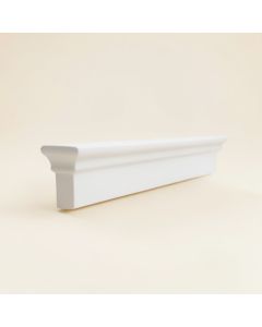 Bedford 3 1/2 '' H X 94 1/2 '' W X 1 5/8 '' D Panel Molding (synthetic illustration; no displayed measurements)