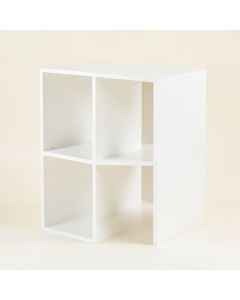 River Crossing Desktop Shelving Unit - White (synthetic illustration; no displayed measurements)