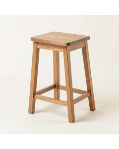 Erasmus Slat Back 24 '' Bar Stool (synthetic illustration; no displayed measurements)