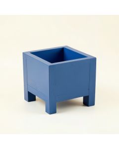 Fern Bend Empty Raised Planter - Blue (synthetic illustration; no displayed measurements)
