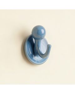 Cove Crest Wall-Mounted Robe Hook - Blue (synthetic illustration; no displayed measurements)