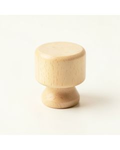 Linden Bluff Cabinet Knob Without Packaging - Ivory (synthetic illustration; no displayed measurements)