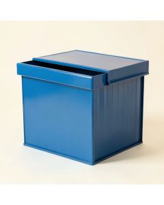 Hill Brook Closed Outdoor Storage Box - Blue (synthetic illustration; no displayed measurements)