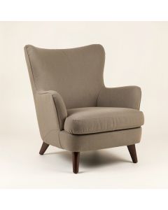 Farley 27.75 '' Wide Polyester Wingback Chair (synthetic illustration; no displayed measurements)