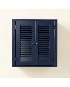 Dune Dell Wall-Mounted Laundry Cabinet - Navy (synthetic illustration; no displayed measurements)