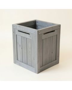 Olive Bridge Closed Garden Compost Bin - Gray (synthetic illustration; no displayed measurements)