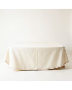 Clay Crossing Flat Bed Sheet - Cream (synthetic illustration; no displayed measurements)