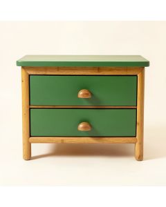 Reed Crossing Nightstand - Green (synthetic illustration; no displayed measurements)