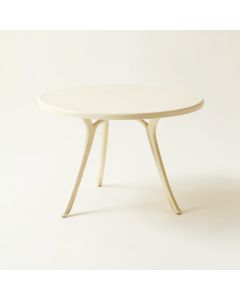 Slate Arc Patio Table - Ivory (synthetic illustration; no displayed measurements)