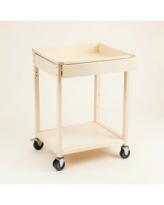 Pine Canyon Empty Rolling Workshop Cart - Ivory (synthetic illustration; no displayed measurements)