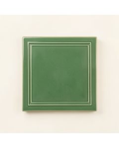 Hill Branch Uninstalled Square Decorative Tile - Green (synthetic illustration; no displayed measurements)
