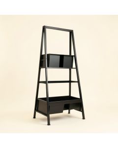Holly Bluff Empty Vertical Garden Frame - Black (synthetic illustration; no displayed measurements)