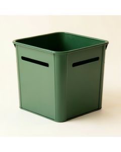 Pine Brook Closed Garden Compost Bin - Green (synthetic illustration; no displayed measurements)