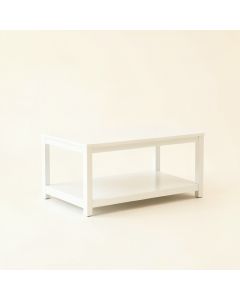 Hill Bend Narrow Outdoor Storage Bench - White (synthetic illustration; no displayed measurements)