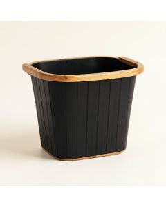 Ash Bluff Laundry Hamper - Black (synthetic illustration; no displayed measurements)