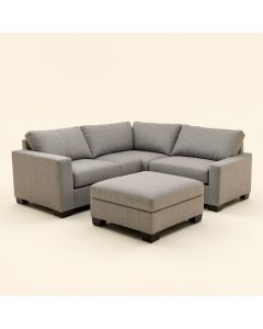 Kendall Sectional Sofa With Ottoman (synthetic illustration; no displayed measurements)
