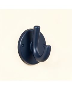 Spruce Bluff Wall-Mounted Robe Hook - Navy (synthetic illustration; no displayed measurements)